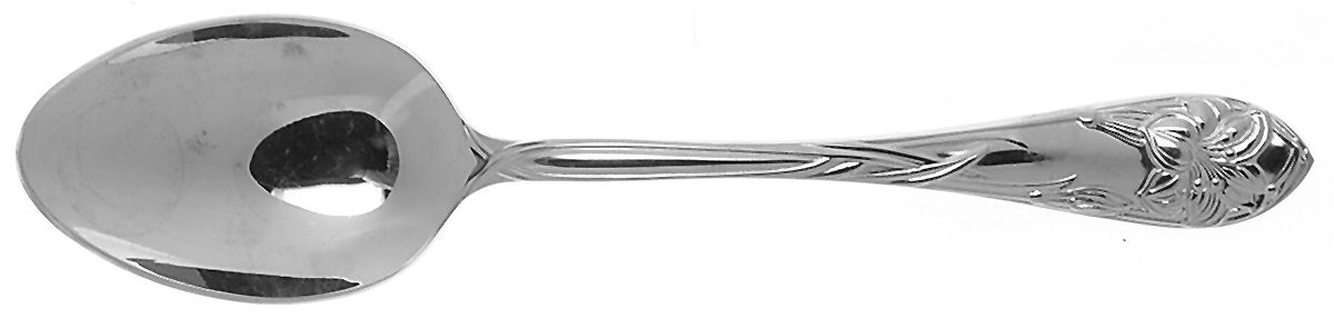 Royal Lily (Stainless) Place/Oval Soup Spoon by Gorham Silver-1