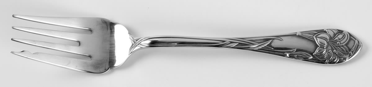 Royal Lily (Silverplate, 1991) Individual Salad Fork by Gorham Silver-1