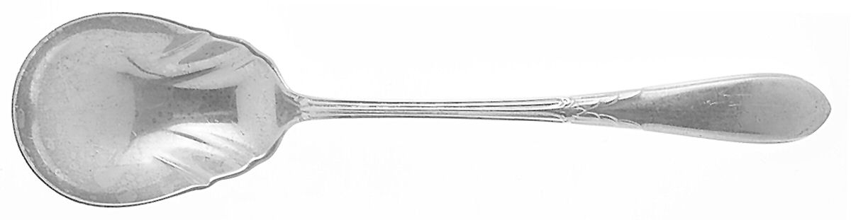 Rose Marie (Sterling, 1933, No Monograms) Sugar Shell Spoon by Gorham Silver-1
