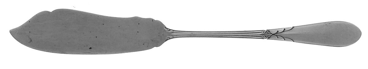 Rose Marie (Sterling, 1933, No Monograms) Flat Handle Master Butter Knife by Gorham Silver-1