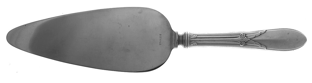 Rose Marie (Sterling, 1933, No Monograms) Pie Server with Stainless Blade by Gorham Silver-1