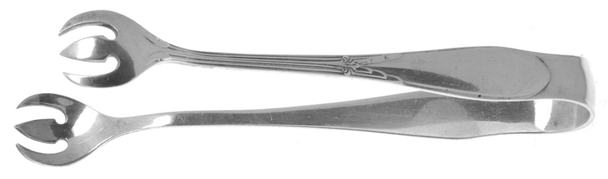 Rose Marie (Sterling, 1933, No Monograms) Small Sugar Tongs by Gorham Silver-1