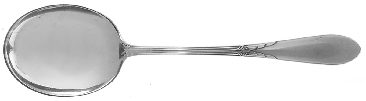 Rose Marie (Sterling, 1933, No Monograms) Round Bowl Soup Spoon (Bouillon) by Gorham Silver-1