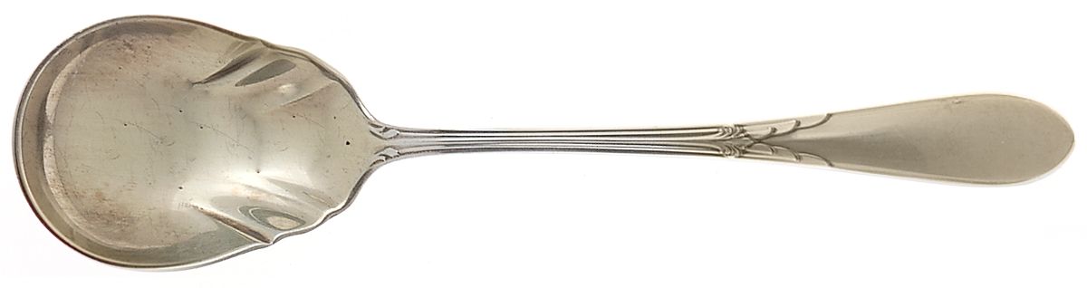 Rose Marie (Sterling, 1933, No Monograms) Sugar Shell Spoon by Gorham Silver-1