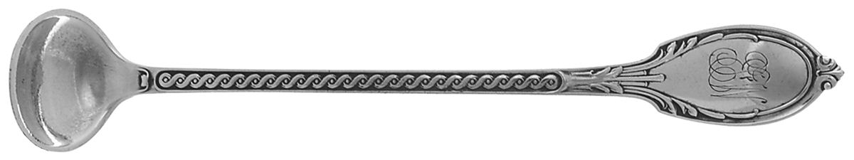Roman (Silverplate, 1866) Mustard Spoon by Gorham Silver-1