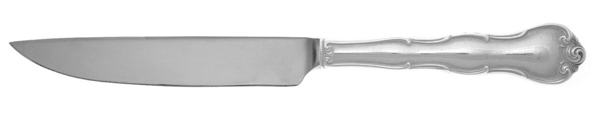 Rondo (Sterling, 1951, No Monograms) Steak Knife Individual Hollow, No Serrate HC by Gorham Silver-1