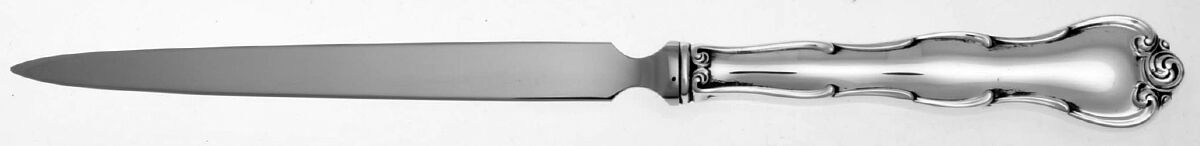 Rondo (Sterling, 1951, No Monograms) Letter Opener with Stainless Blade by Gorham Silver-1
