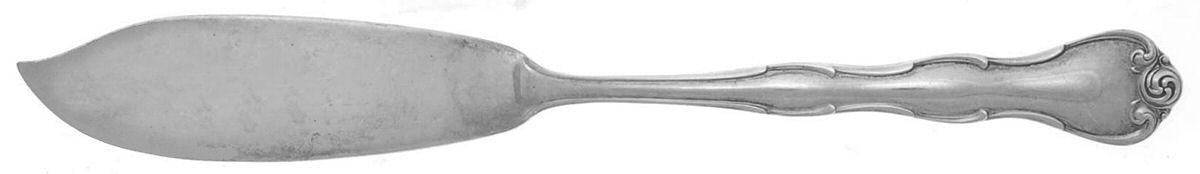 Rondo (Sterling, 1951, No Monograms) Flat Handle Master Butter Knife by Gorham Silver-1