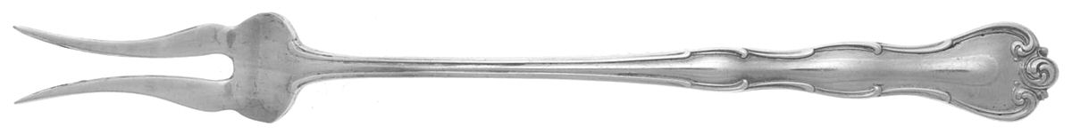 Rondo (Sterling, 1951, No Monograms) Short Handle Pickle/Olive Fork by Gorham Silver-1