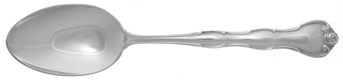 Rondo (Sterling, 1951, No Monograms) Dessert/Oval Soup Spoon by Gorham Silver-1