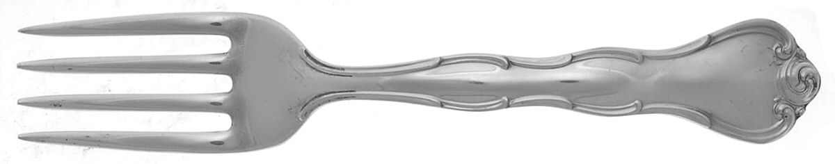 Rondo (Sterling, 1951, No Monograms) Baby Fork by Gorham Silver-1