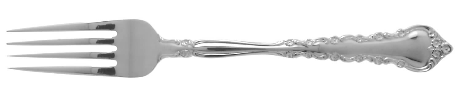Rondelle (Stainless) Fork by Gorham Silver-1