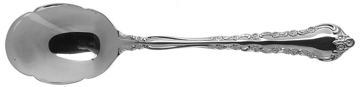 Rondelle (Stainless) Sugar Spoon by Gorham Silver-1