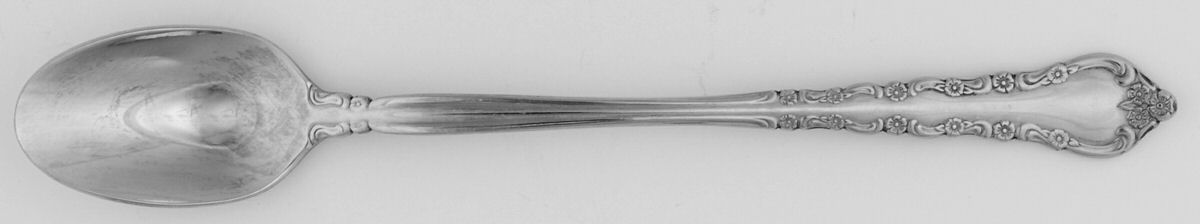 Rondelle (Stainless) Iced Tea Spoon by Gorham Silver-1