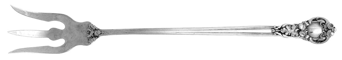 Royal Oak (Sterling, 1902, No Monograms) Large Lettuce Serving Fork by Gorham Silver-1