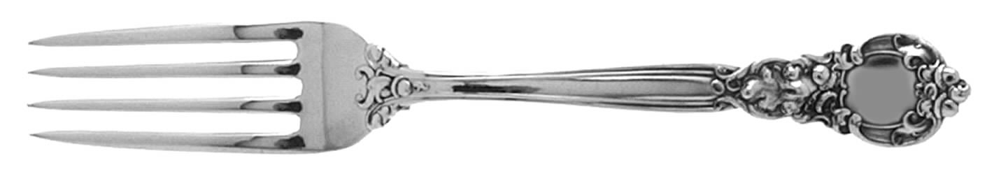 Royal Oak (Sterling, 1902, No Monograms) Fork by Gorham Silver-1