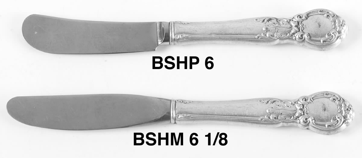 Royal Oak (Sterling, 1902, No Monograms) Butter Spreader Hollow Hdl-Paddle/Stainless Blade by Gorham Silver-1