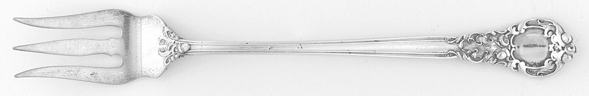 Royal Oak (Sterling, 1902, No Monograms) Oyster Fork by Gorham Silver-1