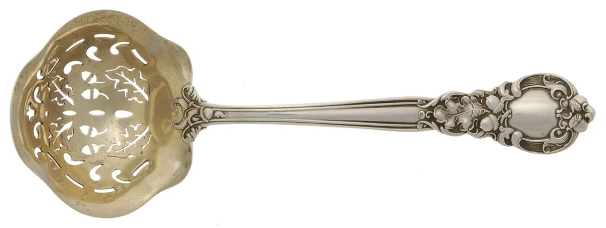 Royal Oak (Sterling, 1902, No Monograms) Large Sugar Sifter by Gorham Silver-1