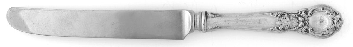 Royal Oak (Sterling, 1902, No Monograms) Old French Hollow Knife with Bolster by Gorham Silver-1