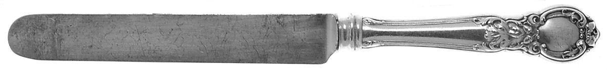 Royal Oak (Sterling, 1902, No Monograms) Blunt Hollow Knife with Bolster by Gorham Silver-1