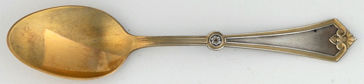 Rosette (Sterling, 1868) Demitasse Spoon by Gorham Silver-1