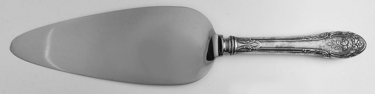 Rosemont (Silverplate, 1930) Pie Server with Stainless Blade by Gorham Silver-1
