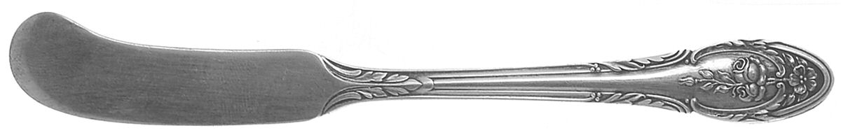 Rosemont (Silverplate, 1930) Flat Handle Butter Spreader by Gorham Silver-1