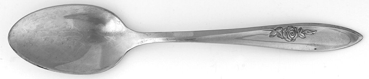 Roselle (Stainless) Teaspoon by Gorham Silver-1