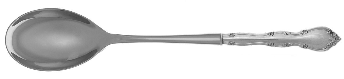 Rose Tiara (Sterling, 1963) Dressing Spoon with Stainless Bowl HC by Gorham Silver-1