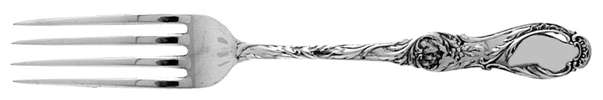Rouen (Sterling, 1892) Fork by Gorham Silver-1