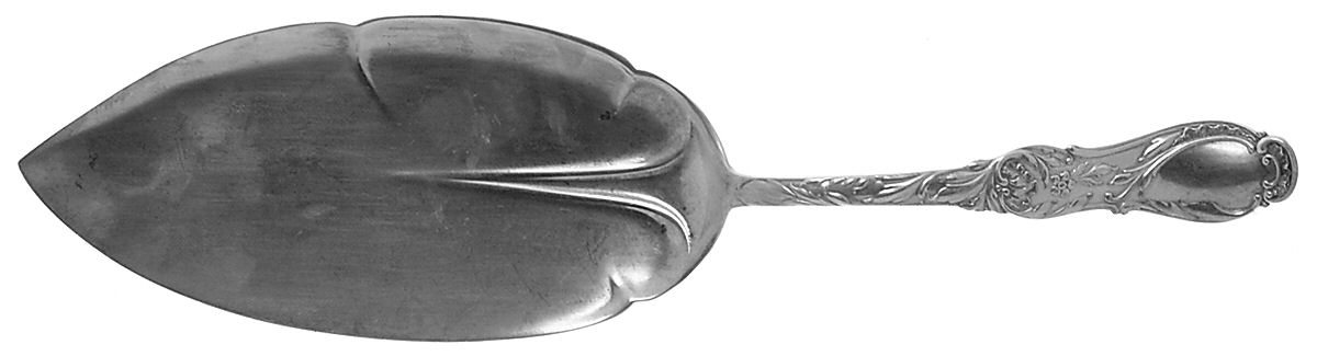 Rouen (Sterling, 1892) Large Solid Fish Serving Knife by Gorham Silver-1