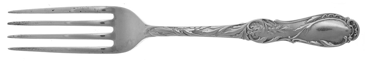 Rouen (Sterling, 1892) Fork by Gorham Silver-1