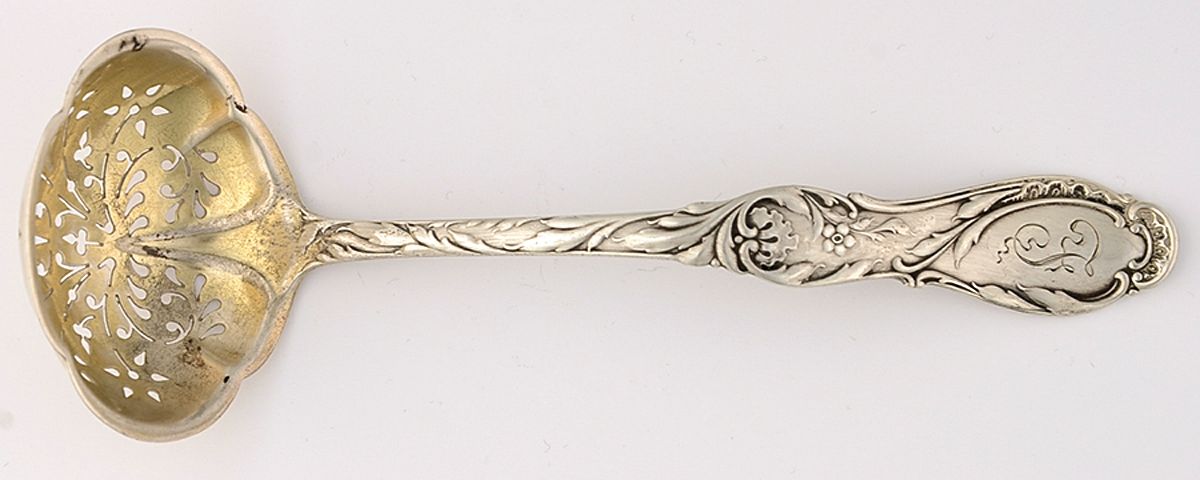 Rouen (Sterling, 1892) Large Sugar Sifter by Gorham Silver-1