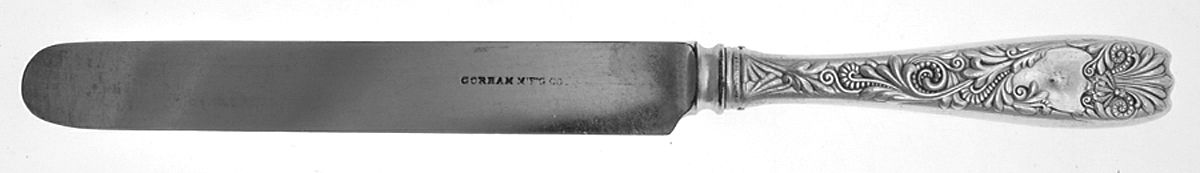 Royal (Silverplate, 1888) Blunt Hollow Knife by Gorham Silver-1