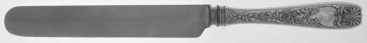 Royal (Silverplate, 1888) Blunt Hollow Knife with Bolster by Gorham Silver-1