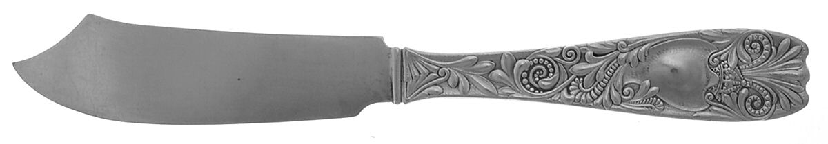 Royal (Silverplate, 1888) Flat Handle Master Butter Knife by Gorham Silver-1