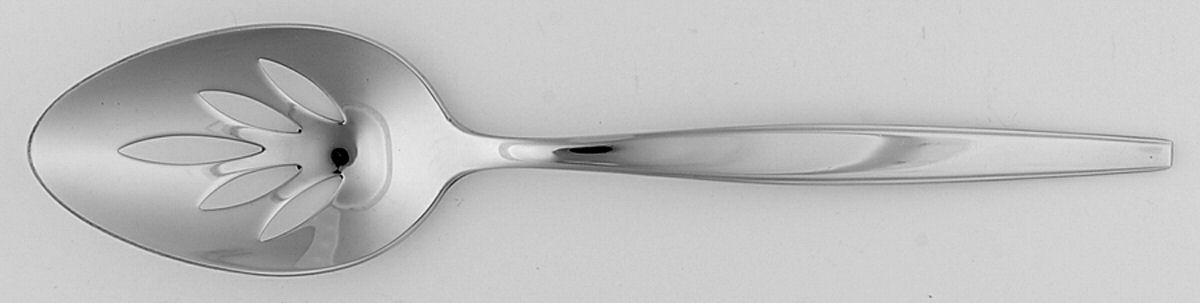 Sandalwood (Stainless) Pierced Tablespoon (Serving Spoon) by Gorham Silver-1
