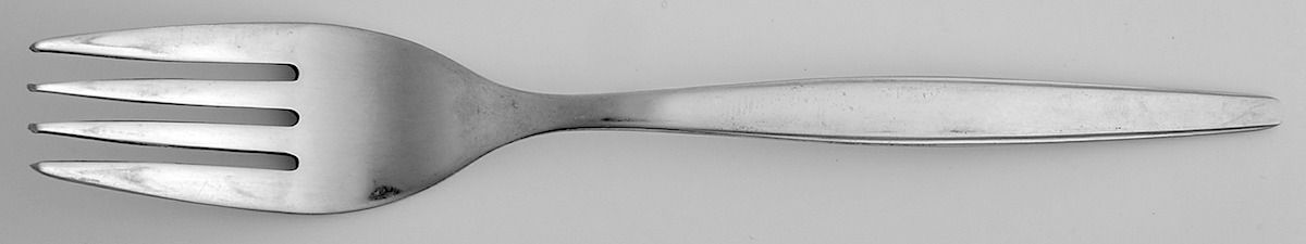 Sandalwood (Stainless) Individual Salad Fork by Gorham Silver-1
