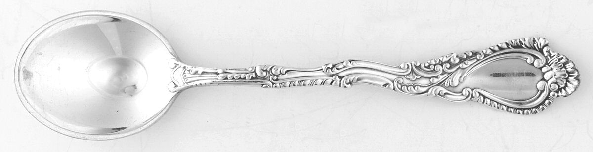 Saxony (Silverplate, 1891, No Monograms) Large Chocolate Spoon by Gorham Silver-1