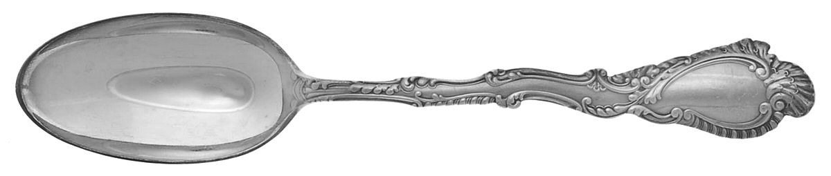 Saxony (Silverplate, 1891, No Monograms) Tablespoon (Serving Spoon) by Gorham Silver-1