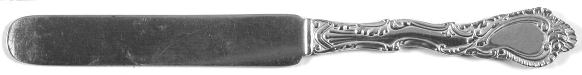 Saxony (Silverplate, 1891, No Monograms) Solid Breakfast Knife by Gorham Silver-1