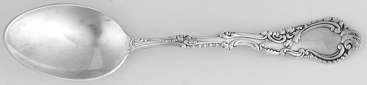 Saxony (Silverplate, 1891, No Monograms) Demitasse Spoon by Gorham Silver-1