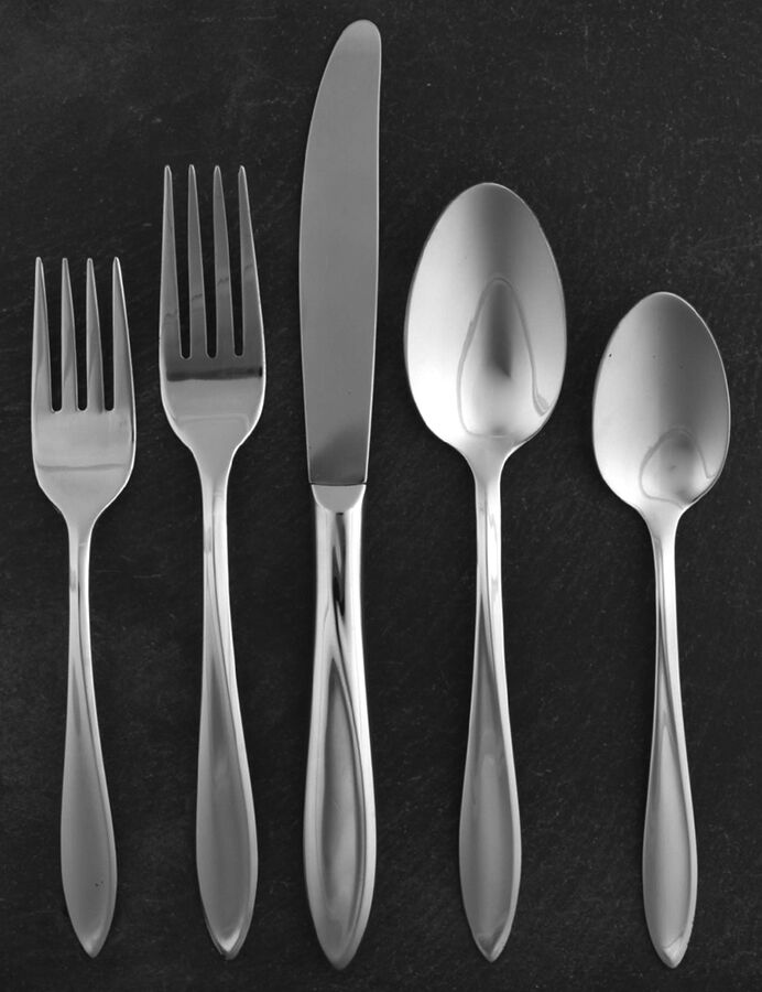 Sculptura (Stainless) 40 Piece Estate Set by Gorham Silver-1