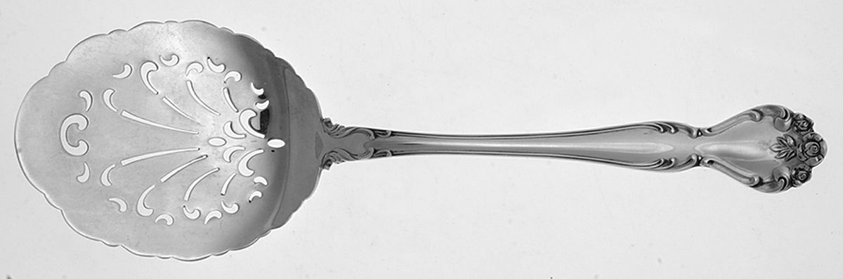 Secret Garden (Sterling, 1959, No Monograms) Tomato Server, Solid Piece by Gorham Silver-1
