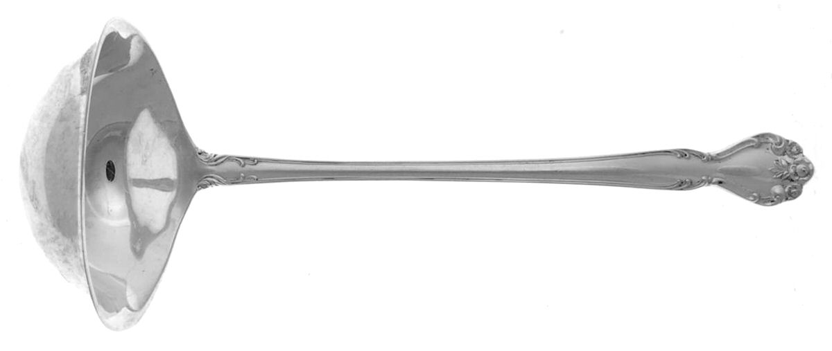 Secret Garden (Sterling, 1959, No Monograms) Solid Piece Cream Ladle by Gorham Silver-1