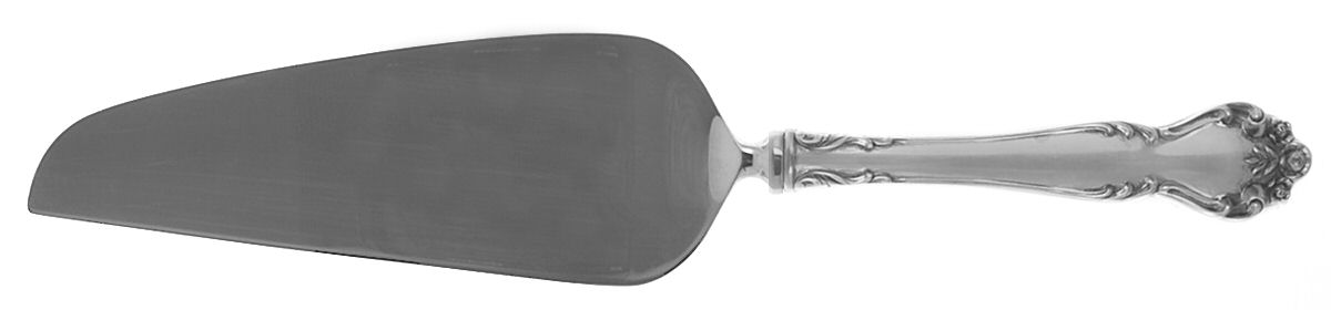 Secret Garden (Sterling, 1959, No Monograms) Pie & Cake Server with Stainless Blade by Gorham Silver-1