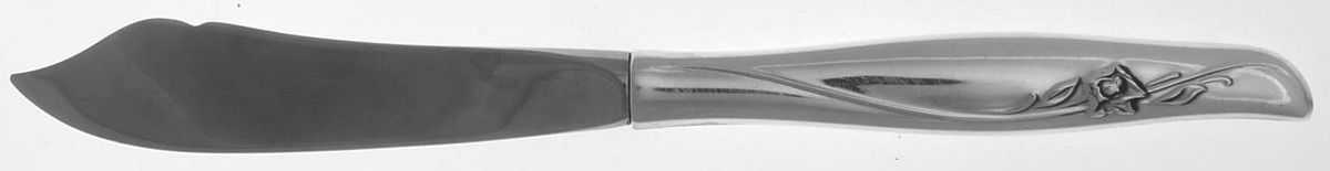 Sea Rose (Sterling, 1958, No Monograms) Hollow Handle Master Butter Knife by Gorham Silver-1