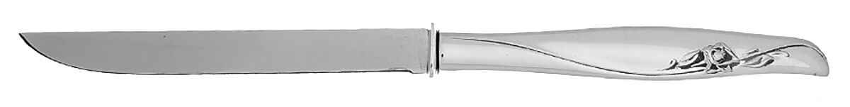 Sea Rose (Sterling, 1958, No Monograms) Individual Steak Knife Hollow Handle by Gorham Silver-1