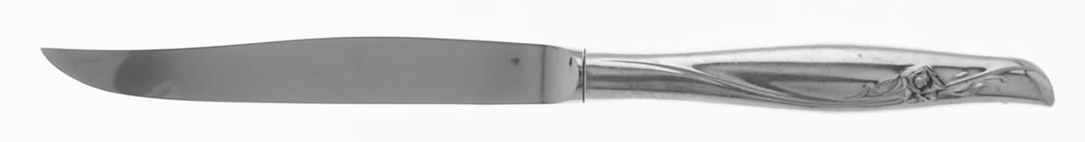 Sea Rose (Sterling, 1958, No Monograms) Individual Steak Knife Hollow Handle by Gorham Silver-1